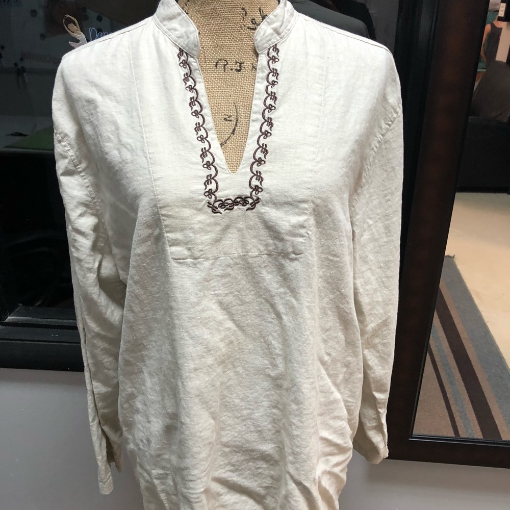 Men’s Bruno Linen top